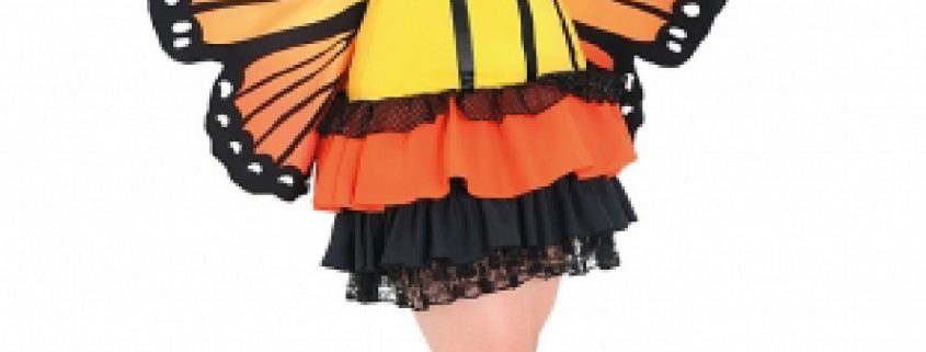 029 BORBOLETA LARANJA PLUS SIZE