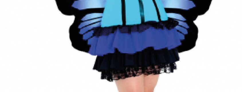031 BORBOLETA AZUL PLUS SIZE